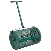 kompostas - vidaXL Komposto barstytuvas, Žalias (Green), 40x60cm, plienas - 1 nuotrauka