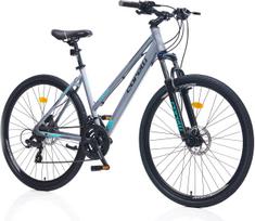 Dviratis miesto Corelli, 28", pilkas (Grey)
