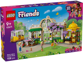 lego flower - LEGO Friends Augalų kavinė ir gėlių parduotuvė 42671 - 3 nuotrauka