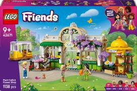 lego flower - LEGO Friends Augalų kavinė ir gėlių parduotuvė 42671 - 1 nuotrauka