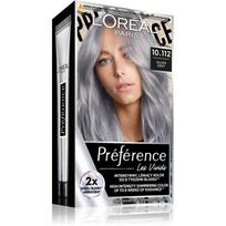 plauku daz - L'Oreal Paris Preference Vivid Colors ilgalaikiai plaukų dažai 10.112 Sidabrinis Pilkas (Silver Grey) - 2 nuotrauka