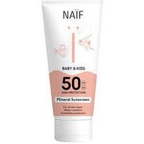 naif 50 - Naif Baby & Kids Mineral Sunscreen SPF50 kremas nuo saulės vaikams ir kūdikiams 100 ml - 3 nuotrauka