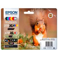spausdintuvas epson spalvotas - Epson C13T379D4010 Multipack 378XL+478XL, Spalvotas (Color) - 1 nuotrauka