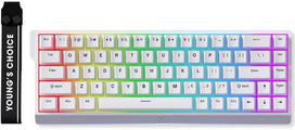 Mchose Ace 68, Ice Mėlyna (Ice Blue), Baltas (White)