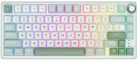 Royal Kludge R75 Sky Cyan, K Sidabrinis Switch (Silver)