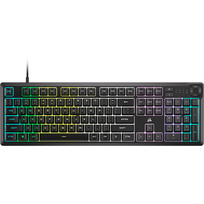 k55 core rgb - Corsair K55 CORE RGB Klaviatūra žaidimams, laidinė, Juoda (Black) - 2 nuotrauka