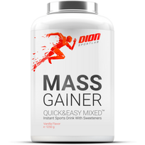 DION SPORTLAB MASS GAINER, 1250 g, Vanilės sk. (Vanilla)