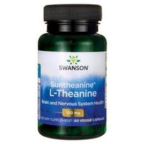 swanss - Swanson L-Theanine Suntheanine 100 mg, 60 kapsulių - 2 nuotrauka