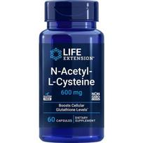 life extension - LIFE EXTENSION N-Acetyl L-Cysteine (NAC) 600 mg, 60 kapsulių - 2 nuotrauka