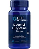 life extension - LIFE EXTENSION N-Acetyl L-Cysteine (NAC) 600 mg, 60 kapsulių - 3 nuotrauka