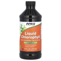 skystis - NOW FOODS Skystas Chlorofilas, 473 ml - 1 nuotrauka