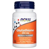 NOW Foods Glutationas 250 mg, 60 kapsulių