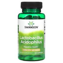 lactobacillus - SWANSON Lactobacillus Acidophilus, 100 kapsulių - 2 nuotrauka