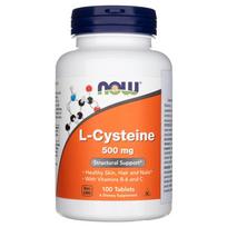 NOW FOODS L-Cisteinas 500 mg, 100 tab.