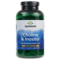swanss - SWANSON Cholinas + Inozitolis, 250 kapsulių - 2 nuotrauka