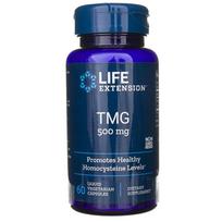 LIFE EXTENSION TMG 500 mg, 60 kapsulių