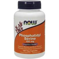 NOW FOODS Fosfatidilserinas 100 mg, 120 kapsulių
