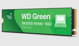 western digital 500gb ssd nvme - Western Digital Green SN3000 500GB M.2 NVMe - 3 nuotrauka