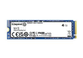 4tb ssd nvme - Kingston NV3 4TB M.2 PCIe 4.0 NVMe SSD - 1 nuotrauka