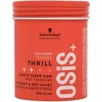 schwarzkopf osis - Schwarzkopf Professional OSIS+ Thrill pluoštinė plaukų formavimo guma 100 ml. - 2 nuotrauka