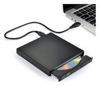 CP RW1 Slim External USB 2.0 CD/DVD ROM Drive Black (Juodas)