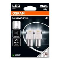 automobilio lempute 12v 21w - Osram P21W LEDriving SL, LED, balta (White), 12 V - 1 nuotrauka