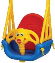 lauko sodo supynes - Sūpynės 3in1 Elephant Jumbo 101, Edu-Play - 2 nuotrauka