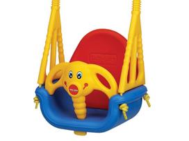 lauko sodo supynes - Sūpynės 3in1 Elephant Jumbo 101, Edu-Play - 3 nuotrauka