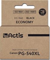 actas - Actis KC-540, pakaitalas Canon PG-540XL, juodas (Black) - 2 nuotrauka