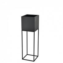 vazonai 30 cm - BESK Gėlių vazonų laikiklis ant sienos, metalinis, 30,5 cm - 2 nuotrauka