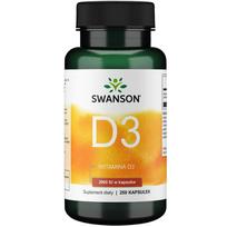 vitaminas d 2000 - SWANSON Vitaminas D3 2000 TV (50 mcg) - 250 kapsulių - 2 nuotrauka