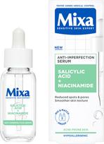 niacinamide oda - Mixa Salicilo rūgšties + niacinamido serumas nuo netobulumų, 30 ml - 2 nuotrauka