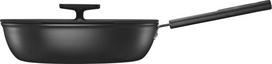 fiskars pan 28 - Fiskars Hard Face keptuvė su dangčiu 1075530, 28 cm, aliuminis - 1 nuotrauka