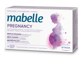 nescios - MABELLE PREGNANCY, 30 kapsulių - 3 nuotrauka
