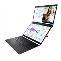asus zenbook 14 ultra 7 - Asus Zenbook Duo UX8406CA-PZ009W, 14", 3K OLED, Intel Core Ultra 9 285H, 32 GB, 2 TB, Basalt Gray (Tamsiai pilka), Windows 11 Home - 7 nuotrauka