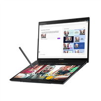 asus zenbook 14 ultra 7 - Asus Zenbook Duo UX8406CA-PZ009W, 14", 3K OLED, Intel Core Ultra 9 285H, 32 GB, 2 TB, Basalt Gray (Tamsiai pilka), Windows 11 Home - 8 nuotrauka
