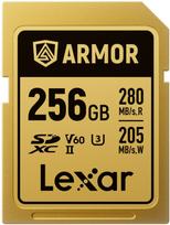 uhs ii - Lexar SDXC ARMOR Gold 256GB UHS-II U3 - 1 nuotrauka
