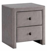 spintele prie lovos - Halmar Prima 2 Naktinis staliukas, pilkas (Gray) - 1 nuotrauka