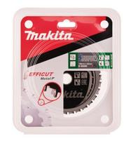 pjovimo diskas 136 mm - T.C.T. pjūklas Efficut Metal 136X1.1X20mm 0° T30 B-69266 Makita - 1 nuotrauka
