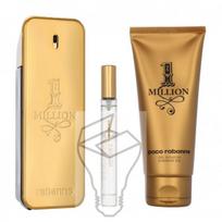 paco rabanne dezodorantas - Paco Rabanne 1 Million 100ml EDT + 100ml Shower Gel + 10ml EDT New Design - 2 nuotrauka