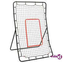futbolo sienele - Softbolo kamuolio atmušimo sienelė vidaXL, 88x79x137cm - 3 nuotrauka