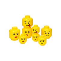 lego skeleton - Daiktadėžė LEGO® Storage Head S Skeleton, balta, 160 x 160 x 195 mm - 2 nuotrauka