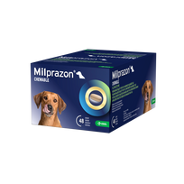 Milprazon Chewable tabletės nuo kirminų šunims, 1 tabl.
