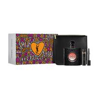 Yves Saint Laurent Black Opium dovanų rinkinys (EDP 50 ml + blakstienų tušas 2 ml + kosmetinė)