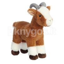 Pliušinis žaislas AURORA ECO NATION Ožka, ruda/balta, 21 cm