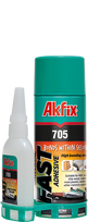 akfix - Klijai AKFIX 705, su aktyvatoriumi, 400 ml - 2 nuotrauka
