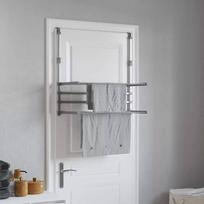 vidaXL Skalbinių džiovykla balkonui, 89 x 25 x 95 cm, aliuminis (Aluminum)