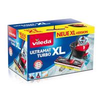 sluota grindims plauti - Vileda Ultramat Turbo XL, Juodas/Raudonas (Black/Red) - 1 nuotrauka