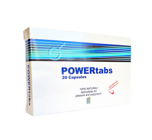 power papildai - Maisto papildas Power Tabs vyrams (20 kaps.) - 1 nuotrauka