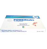 kremoji - Maisto papildas Power Tabs vyrams (10 kaps.) - 4 nuotrauka